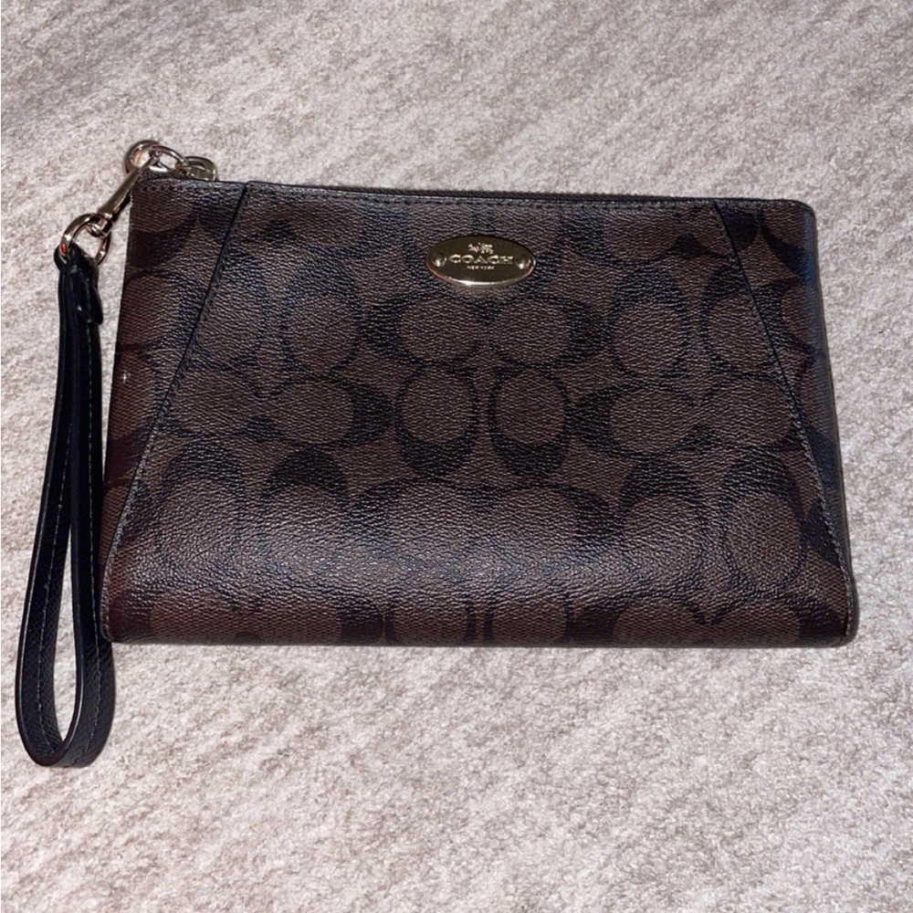 Used Coach Wristlet.
